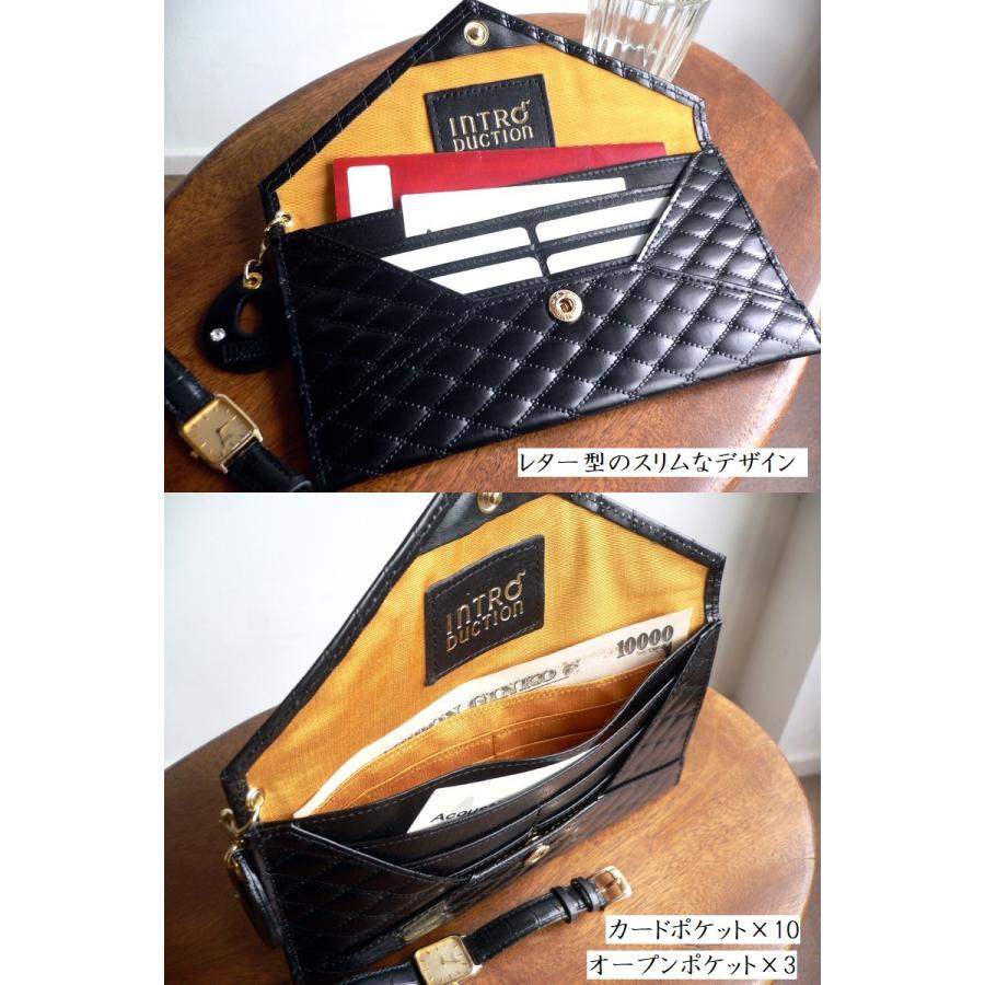 Introduction ノベルティ イントロダクション 長財布 薄マチ