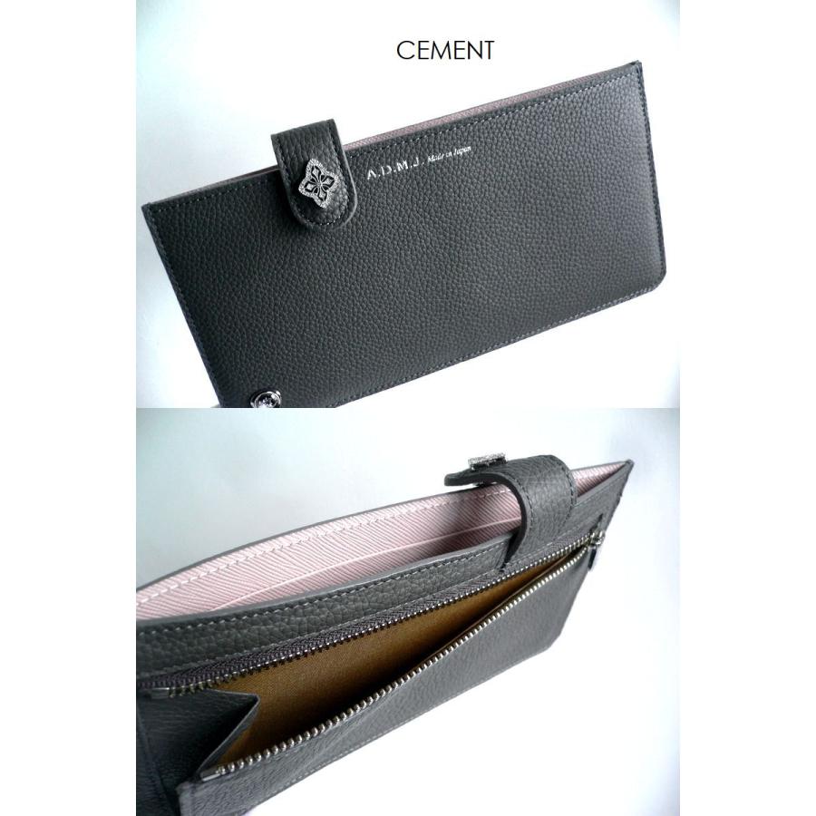 A.D.M.J ノベルティ ADMJ エーディーエムジェイ 長財布 子牛革 A.D.M.J ノベルティ ADMJ エーディーエムジェイ 長財布 子牛革