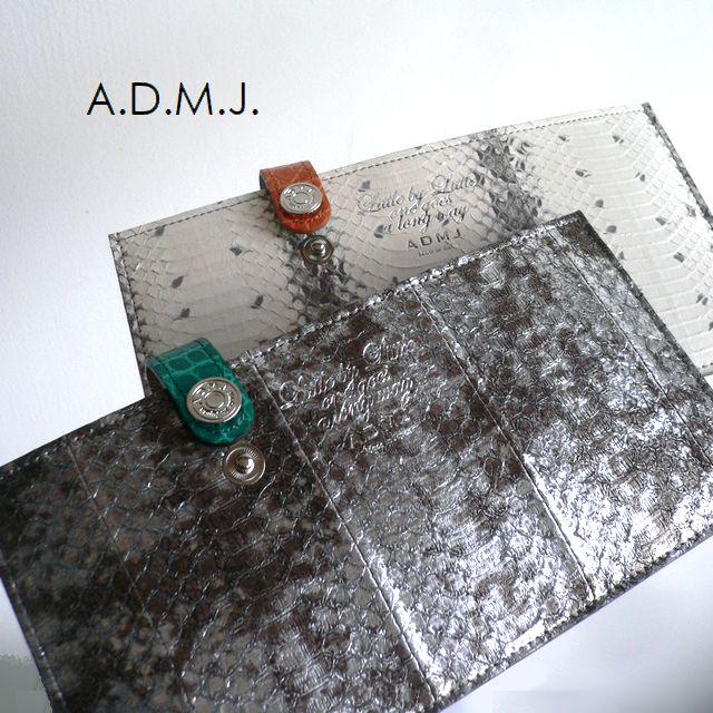 A.D.M.J クーポン対象外 ノベルティ ADMJ エーディーエムジェイ 長財布 