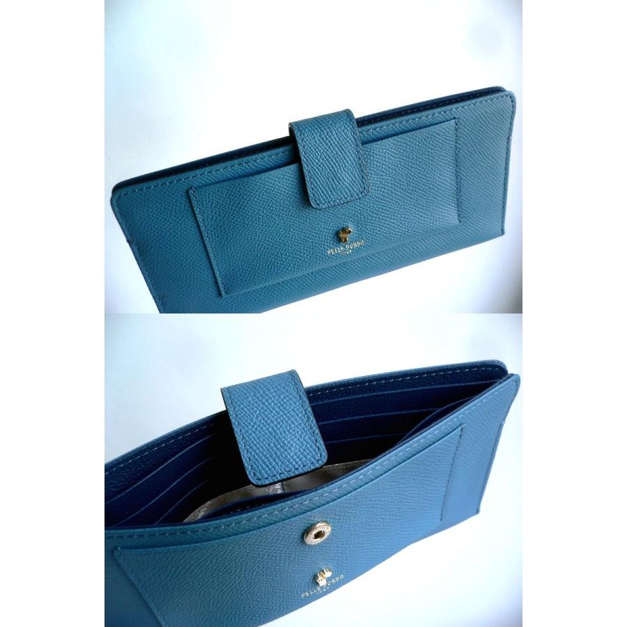 PELLE BORSA（ペレボルサ） 長財布 フレンチカーフ レザー ウォレット