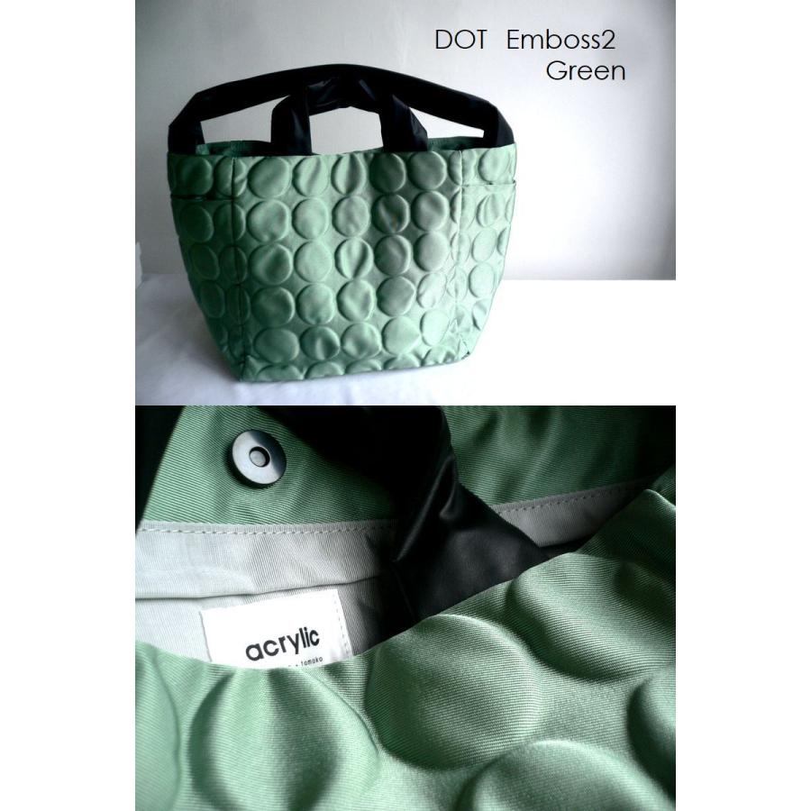 acrylic（アクリリック） バッグ M bag 2WAY ナイロン PVC トート 1312