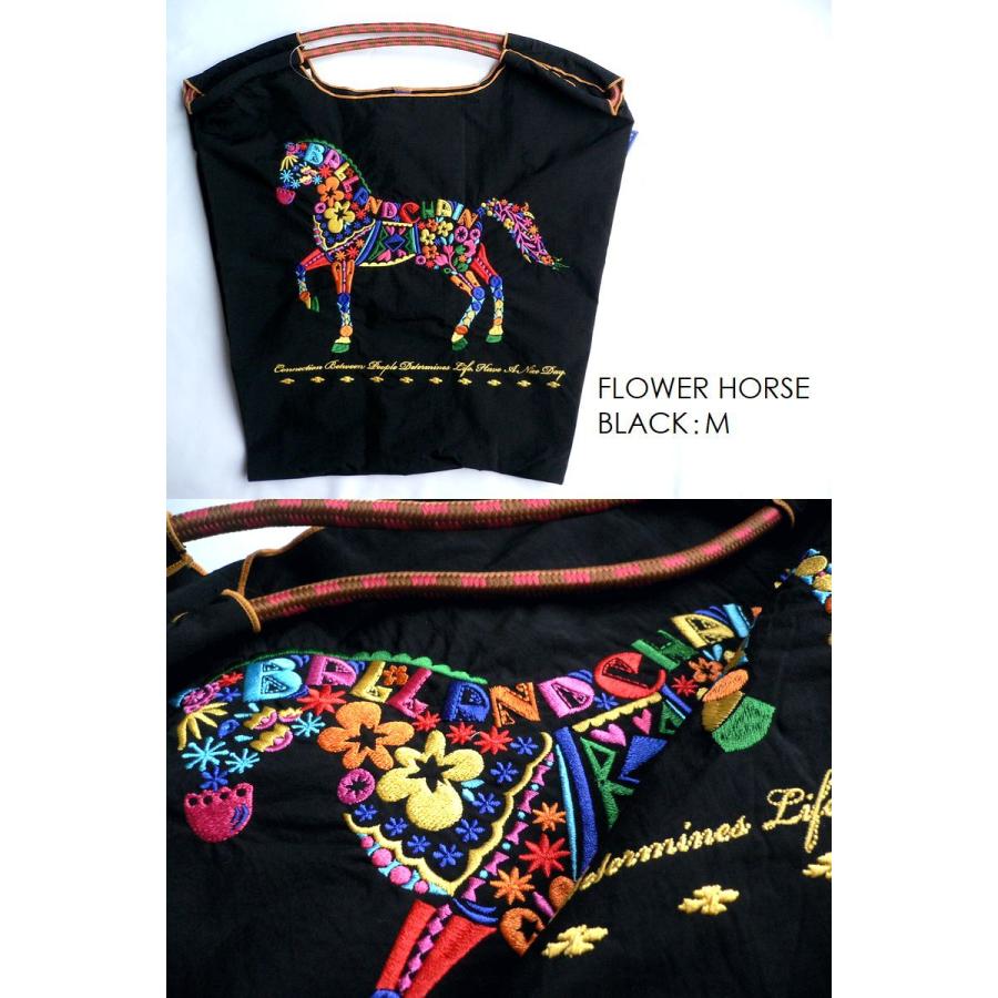 【限定品】Ball&Chain福岡★トリコロールエコバッグMサイズ♡ブラック Ball＆Chain 正規品 BALL＆CHAIN ボールアンドチェーン バッグ