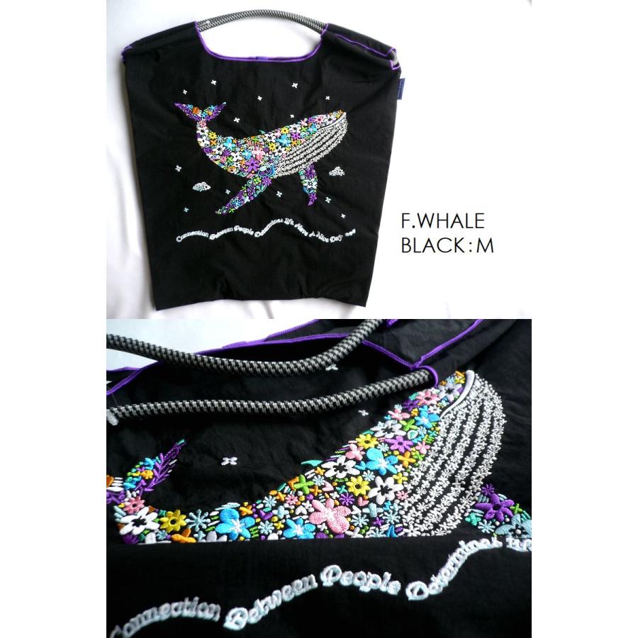 正規品　ボールアンドチェーン　FEILER 花柄刺繍 エコバッグ　Mサイズ Ball＆Chain 正規品 BALL＆CHAIN ボールアンドチェーン エコ