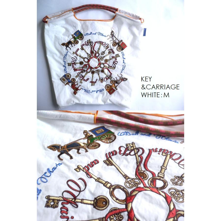 新品タグ付き ボール&チェーン エコバッグM、Sの2個セット Ball＆Chain ボールアンドチェーン エコバッグ Ball&Chain 正規