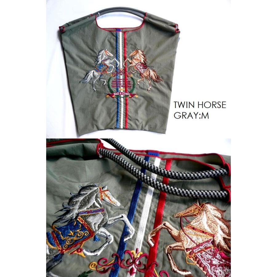 新品タグ付き ボール&チェーン エコバッグM、Sの2個セット Ball＆Chain 正規品 BALL＆CHAIN ボールアンドチェーン エコ