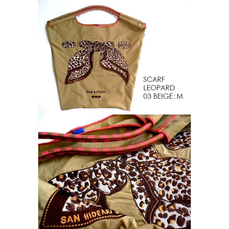 正規品 限定 BALL＆CHAIN ボールアンドチェーン エコバッグ Mサイズ SAN HIDEAKI MIHARA サンヒデアキミハラ SCARF TRICOトリコ スカーフ BUCKLE MESH  メッシュの画像