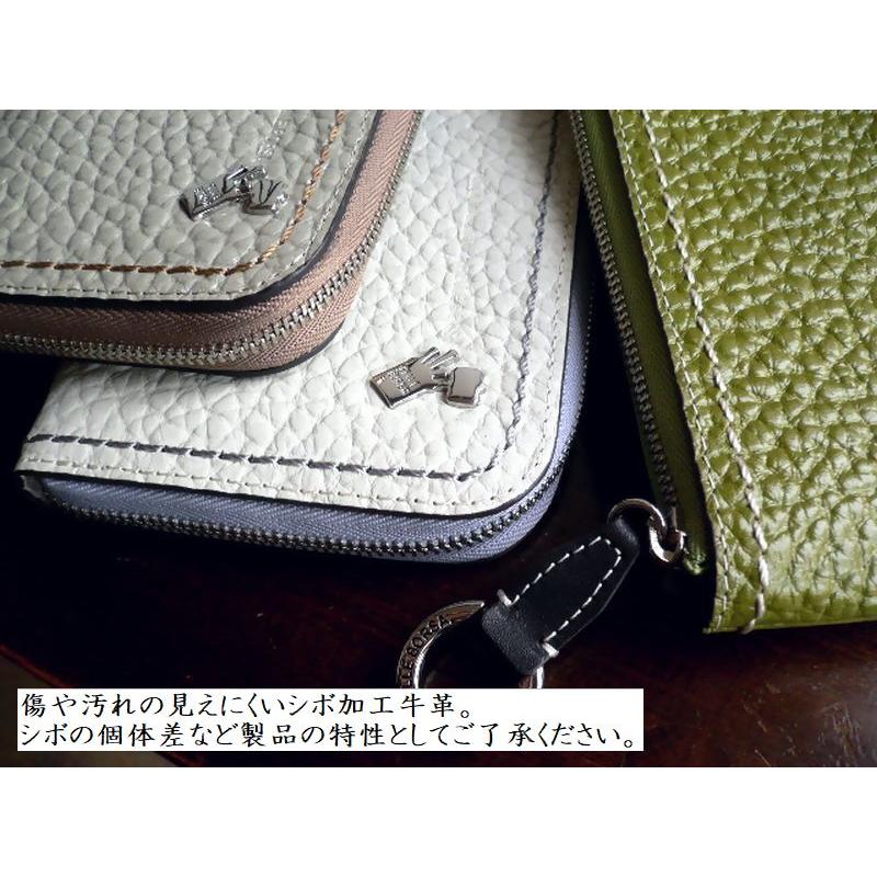 PELLE BORSA（ペレボルサ） 長財布 レザー L字ファスナー 3401 Plant 