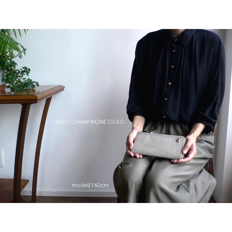 PELLE BORSA（ペレボルサ） 長財布 レザー L字ファスナー 3401 Plant 
