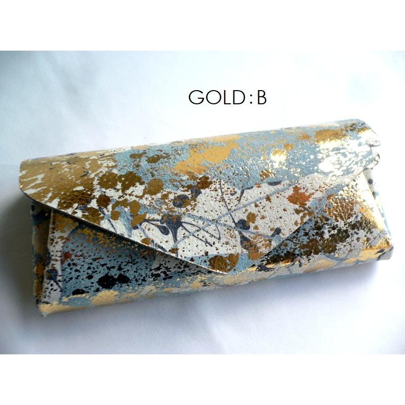 Carmine（カーマイン） ノベルティ リキッド 箔押し レザー ロング