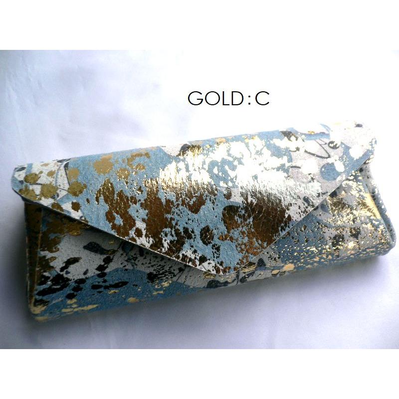 Carmine（カーマイン） ノベルティ リキッド 箔押し レザー ロング