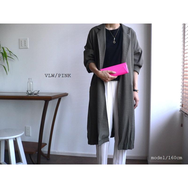 Carmine（カーマイン） ノベルティ ビビッド ネオン レザー ロング