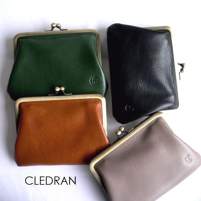 【期間値下げ!】CLEDRAN　がま口 CLEDRAN（クレドラン） 財布 マルチポーチ NOM MULTI POUCH 日本製