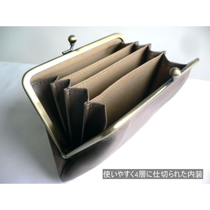 CLEDRAN クレドラン 財布 レザー がま口 折り財布 マルチケース CL2874