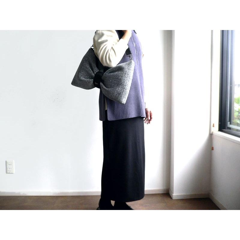 新品】Raptureラプチャーメタリック2WAYトートダークシルバー