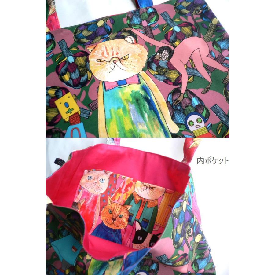 mannine マンナイン バッグ ポリエステル ワイド トートバッグ エコ