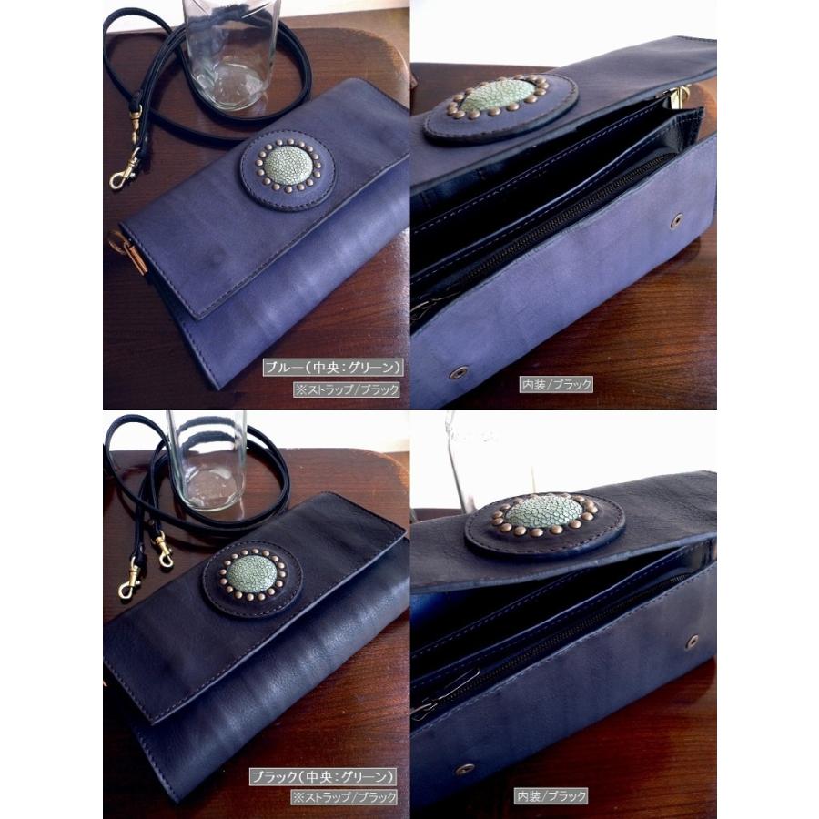 moquip ノベルティ/ モキップ ガルーシャ カーフレザー クラッチ