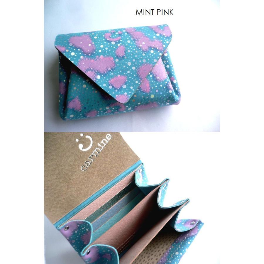 Carmine（カーマイン） ミニウォレット 雲 星空 折り財布 MWKM