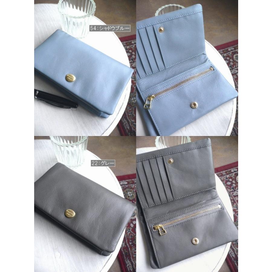 Neutral Gray（ニュートラルグレイ） ARUKAN アルカン 折り財布 馬革