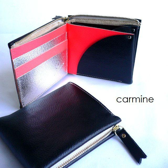 Carmine CARMINE カーマイン 財布 折り財布 ワンウォレット Carmine CARMINE カーマイン 財布 折り財布 ワンウォレット