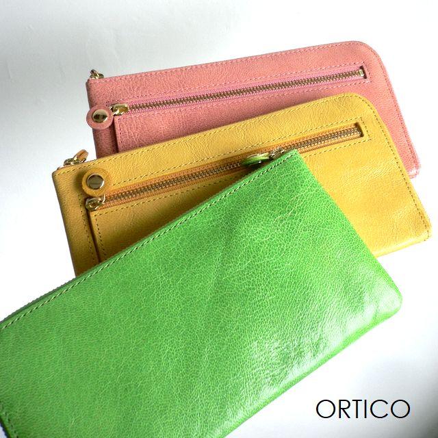 ノベルティ ORTICO オルティコ 長財布 薄い財布 ゴート ヤギ革 L