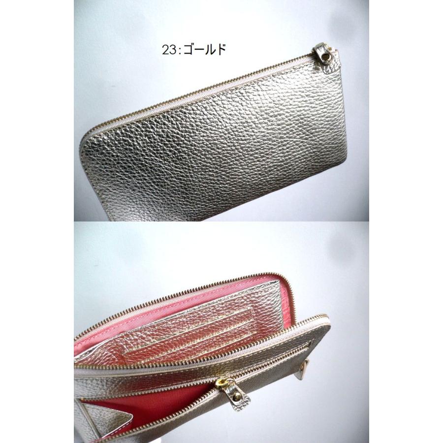 ノベルティ ORTICO オルティコ 長財布 薄い財布 シュリンクレザー L字