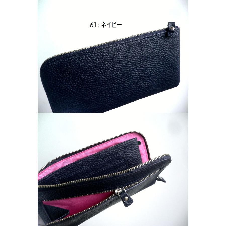 ノベルティ ORTICO オルティコ 長財布 薄い財布 シュリンクレザー L字