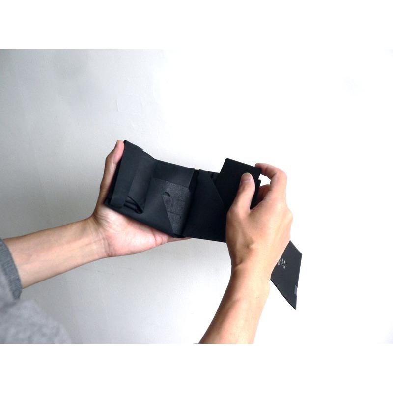 所作 shosa 折り財布 ショートウォレット2.0 オイルヌバック レザー SH201NU グレー ネイビー ブラック | 所作 | 05