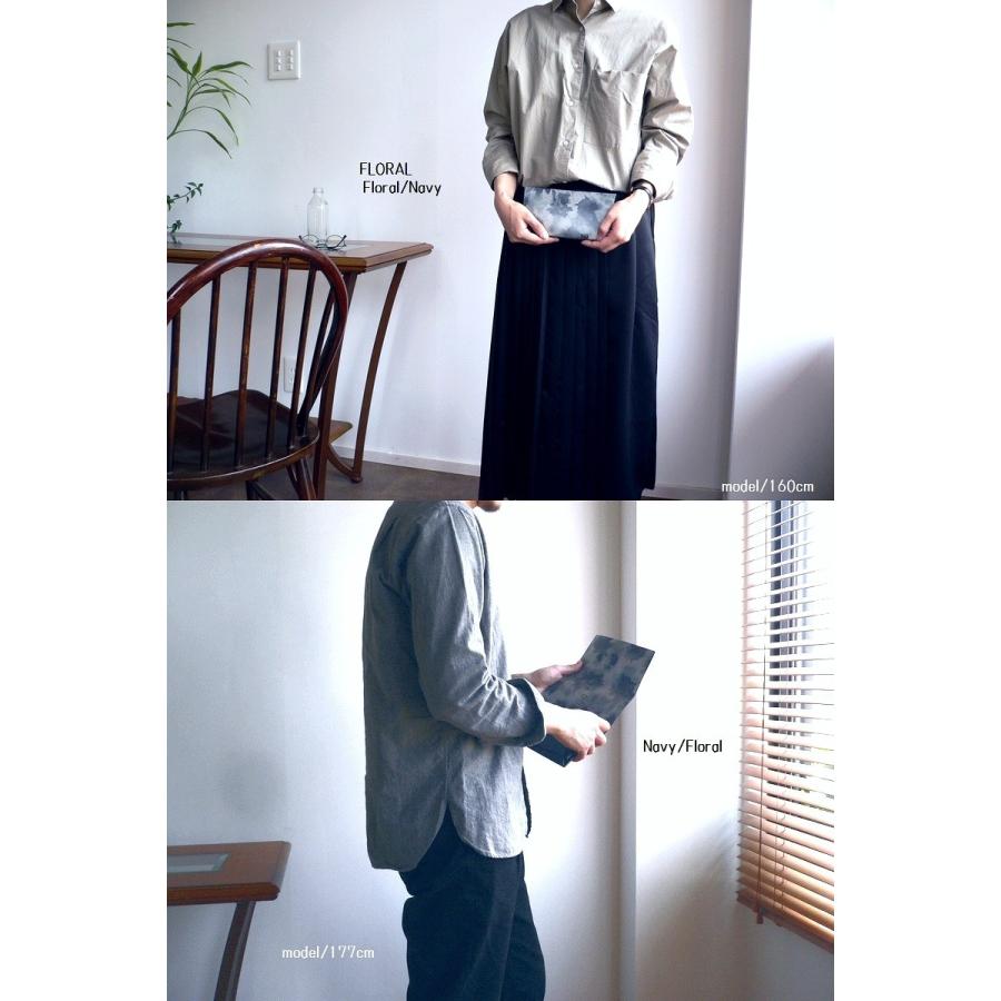所作 shosa 長財布 ロングウォレット モネ 睡蓮 箔押し floral 所作 shosa 長財布 ロングウォレット モネ 睡蓮 箔押し floral