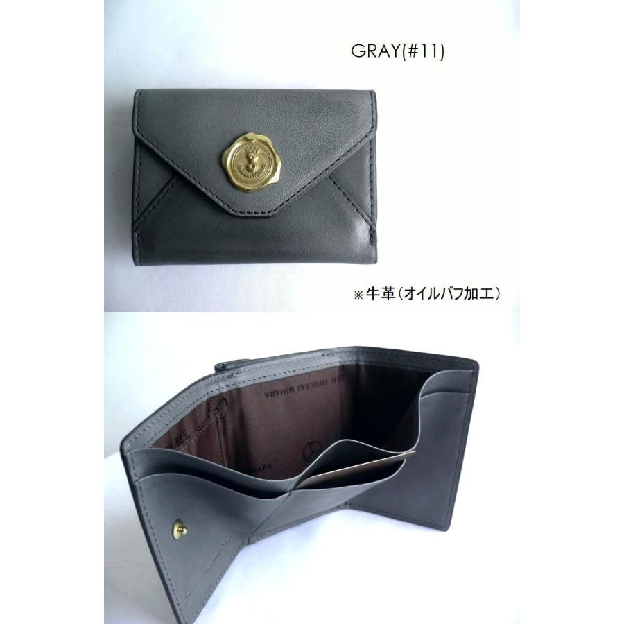 SAN HIDEAKI MIHARA（サンヒデアキミハラ） 3つ折り 折り財布 ミニ