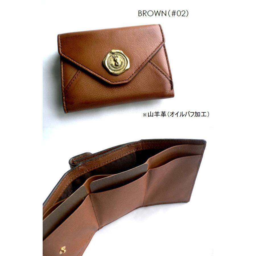 SAN HIDEAKI MIHARA サンヒデアキミハラ 3つ折り 折り財布 ミニ