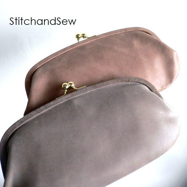 ノベルティ StitchandSew ステッチアンドソー 財布 ワックス レザー 