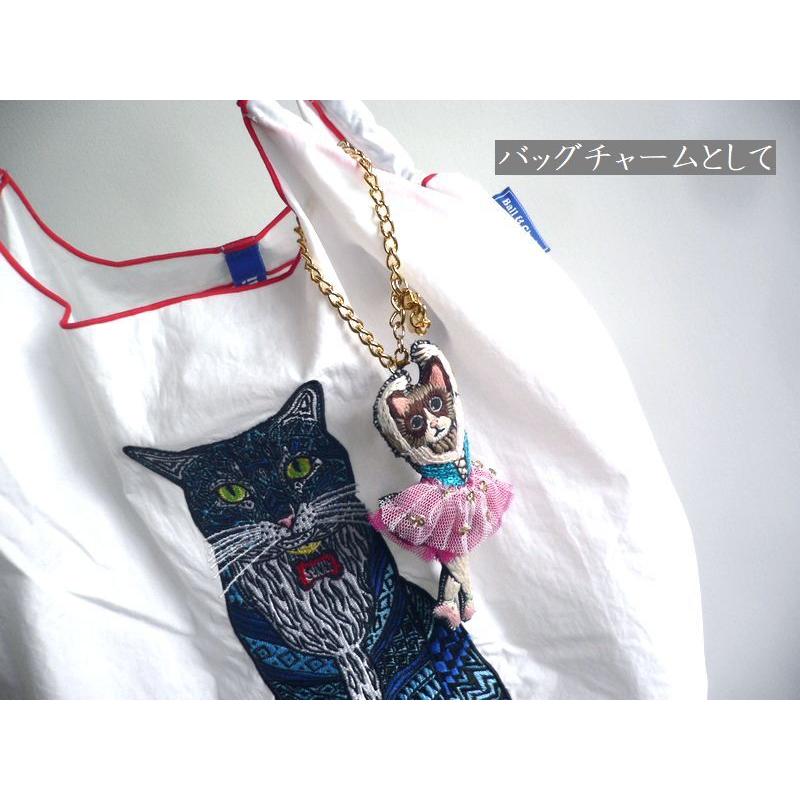 tamao world（タマオワールド） スパンコール 刺繍 バッグチャーム