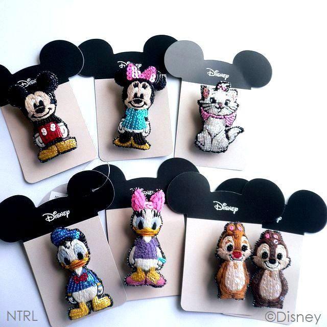tamao world Disney ディズニー 刺繍ミニブローチ タマオ tamao world Disney ディズニー 刺繍ミニブローチ タマオ
