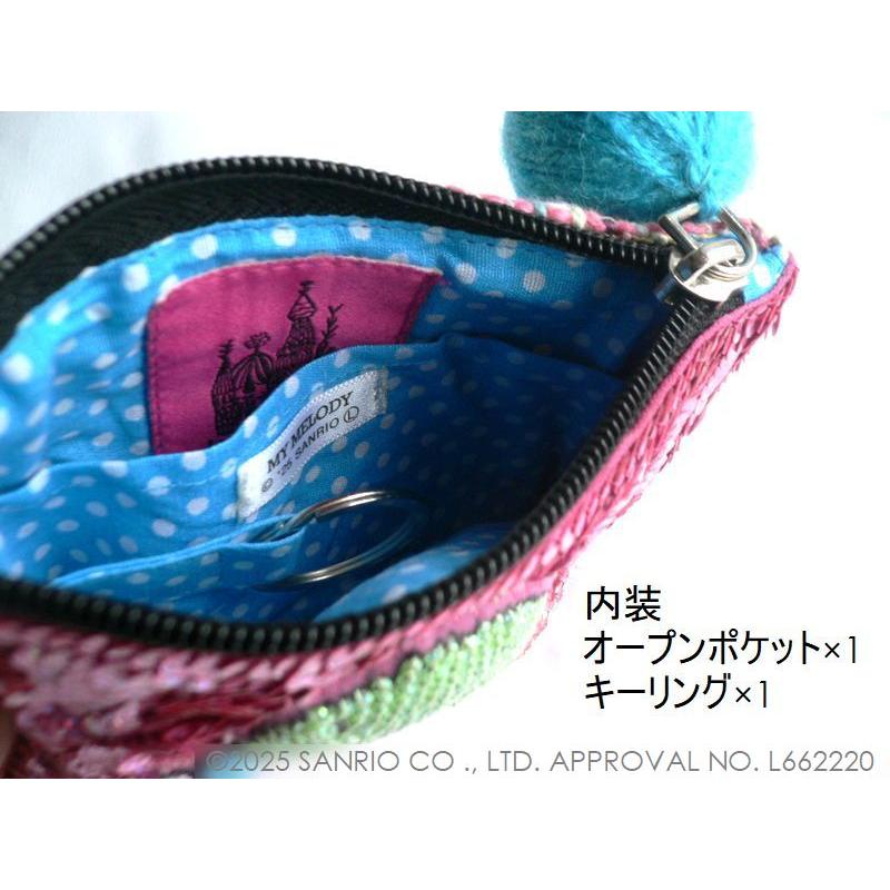 tamao world タマオワールド スパンコール 刺繍 ポーチ SANRIO