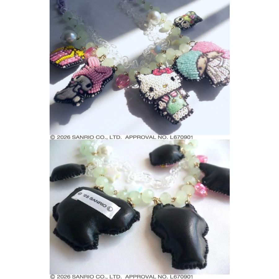 tamao world（タマオワールド） ネックレス 刺繍ネックレス サンリオ