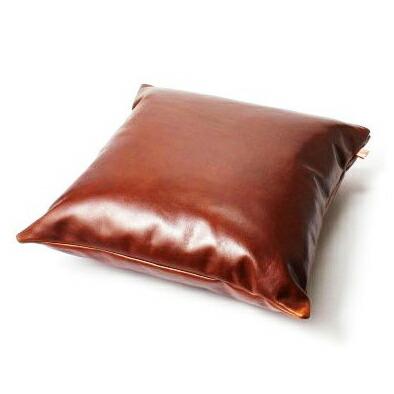 ACME Furnitureアクメファニチャー CUSHION CHESUNUT レザークッション チェスナット 40×40cm｜acme｜07