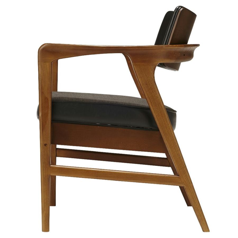 ACME Furniture アクメファニチャー WARNER ARM CHAIR BLACK ワーナー ダイニングチェア ブラック アームチェア｜acme｜04