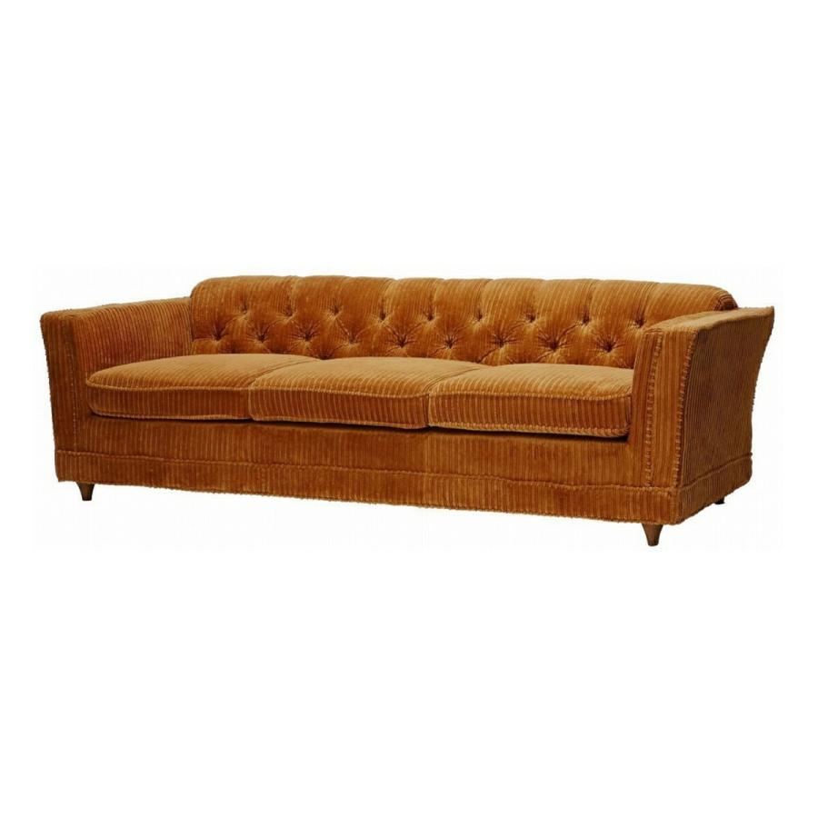 ACME Furniture アクメファニチャー LAKE WOOD SOFA 3P MUSTARD レイクウッド ソファ 3人掛け マスタード｜acme｜02