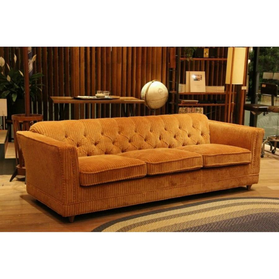 ACME Furniture アクメファニチャー LAKE WOOD SOFA 3P MUSTARD レイクウッド ソファ 3人掛け マスタード｜acme｜07