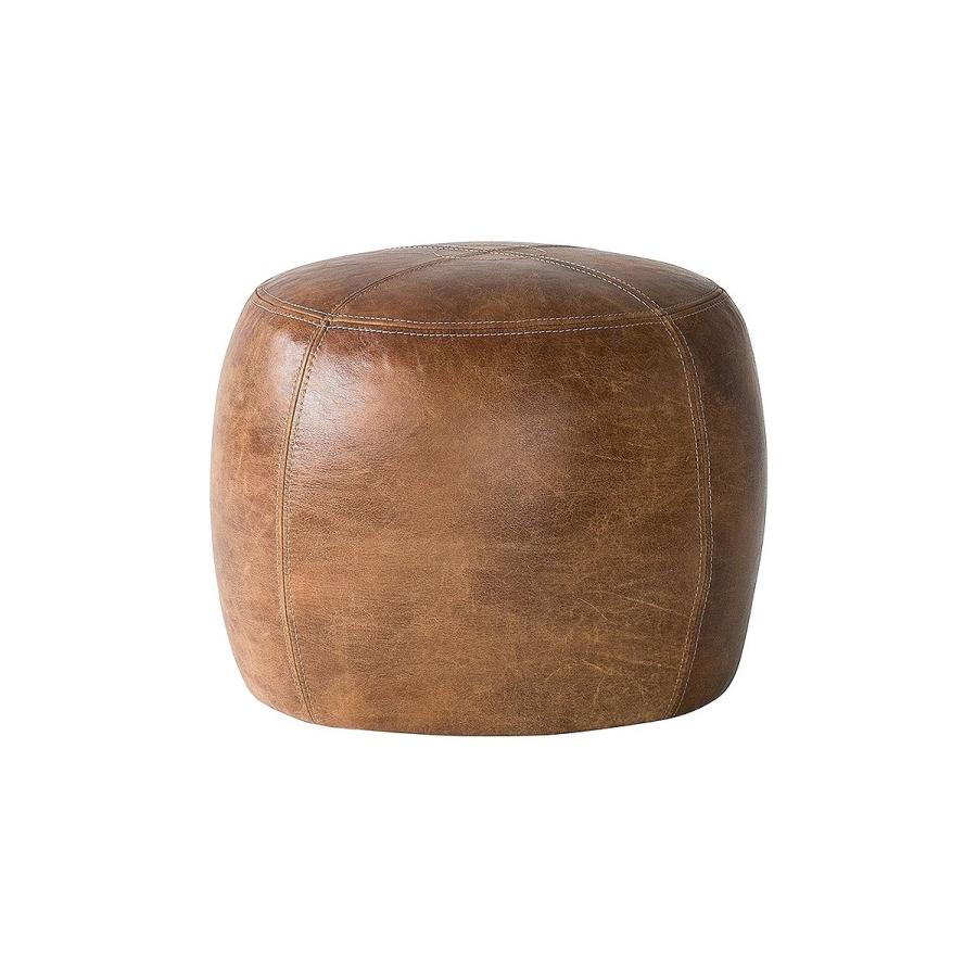 ACME Furniture（アクメファニチャー） OAKS LEATHER STOOL_crack