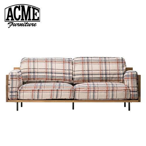 ACME Furniture アクメファニチャー CORONADO SOFA 3P AC08 チェックナチュラル コロナド ソファ 3人掛け チェックナチュラル｜acme
