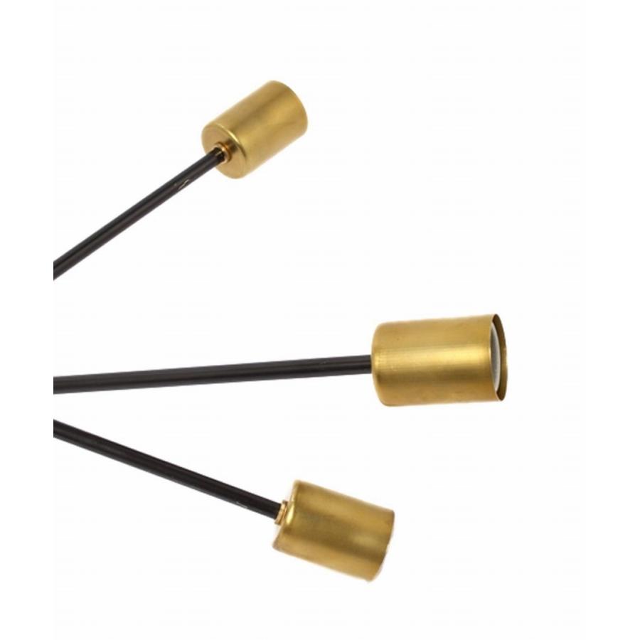ACME Furniture アクメファニチャー SOLID BRASS LAMP 9ARM BK PIPE 