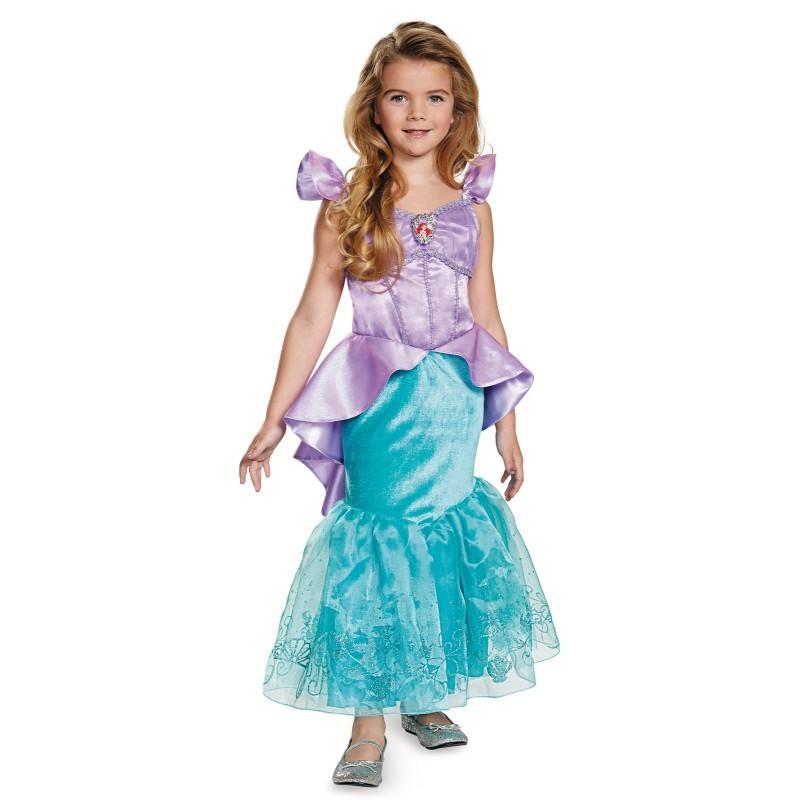アリエル ドレス ディズニー コスプレ 子供 コスチューム 人気 プリンセス 幼児 女の子 リトルマーメイド 人魚姫 衣装 アカムスyahoo 店 通販 Yahoo ショッピング