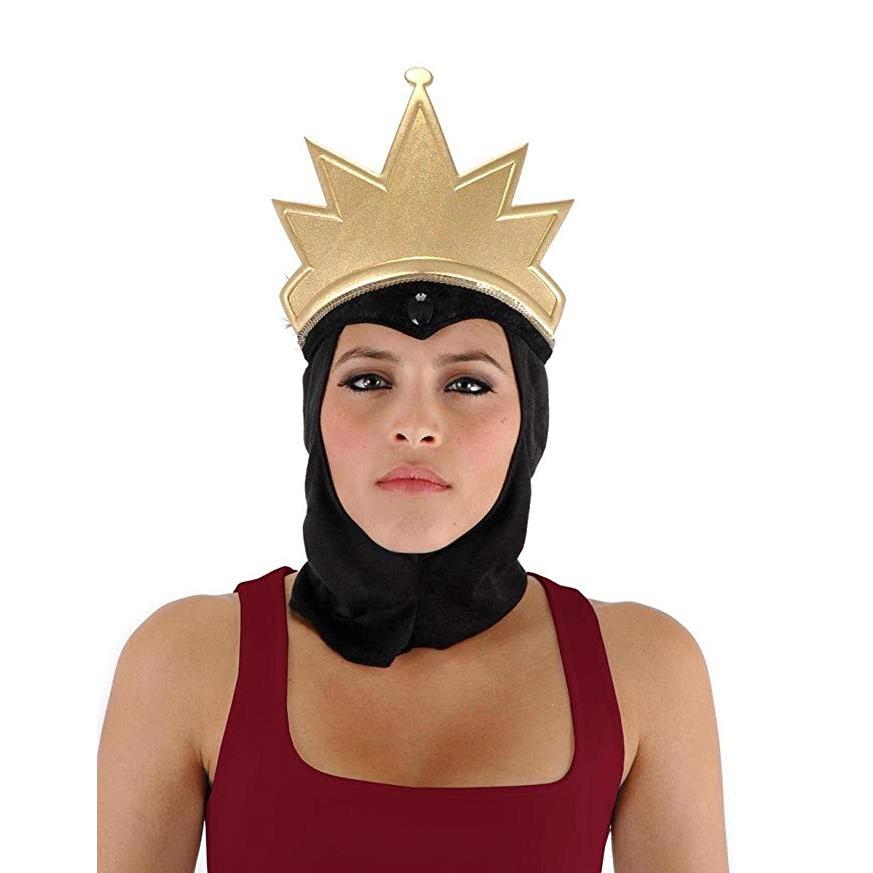 白雪姫 継母 王冠付きフード コスチューム ディズニー ヴィランズ ウィックドクイーン 女王 帽子 コスプレ アカムスyahoo 店 通販 Yahoo ショッピング