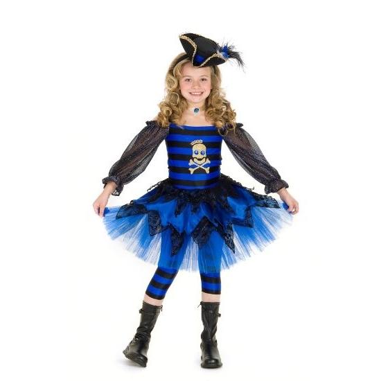 安心の一年保証 海賊 コスプレ 衣装 子供 コスチューム キャラクター衣装 パイレーツ 青い 舞台 パンクな女の子 ガールズ ダンス 用 アカムス店 古典