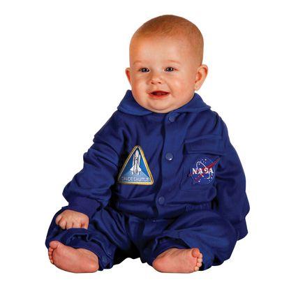 コスプレ 子供 衣装 男の子 人気 宇宙飛行士 コスチューム ベビー 赤ちゃん用 青 ジュニアフライトスーツ｜acomes