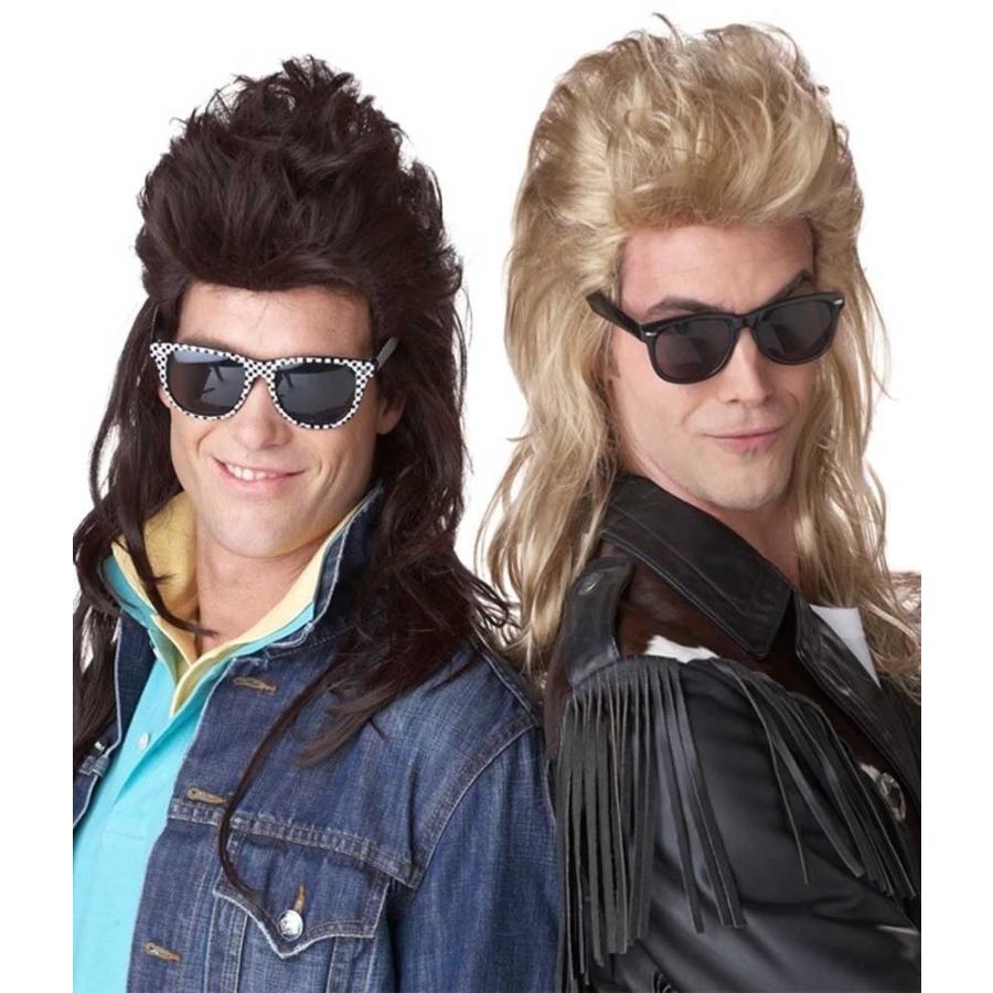 ウィッグ 80 S 80年代 ロックマレットヘアー 大人用 カラー ブロンド ブラウン あすつく アカムスyahoo 店 通販 Yahoo ショッピング