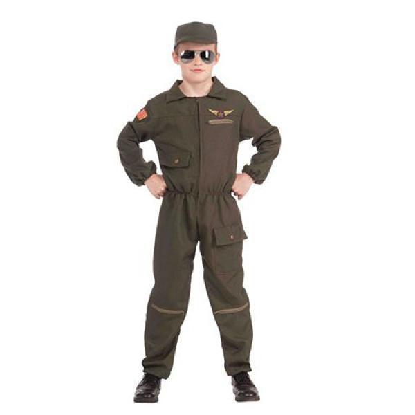 コスプレ 子供 衣装 男の子 人気 パイロット ミリタリー コスチューム ミリタリージャケット 戦闘機 兵士 コスチューム