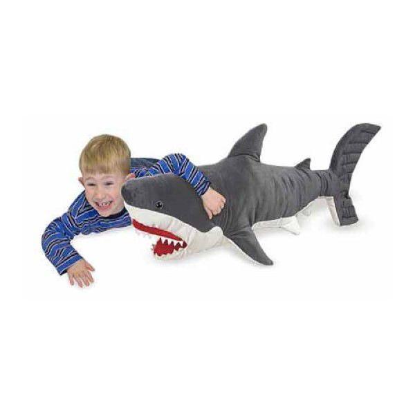 動物 癒し ぬいぐるみ Melissa Doug メリッサアンドダグ ジャイアント サメ癒し 知育玩具 高知インター店