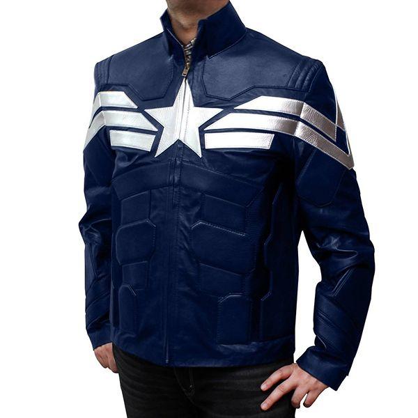 キャプテンアメリカ コスプレ衣装 グッズ 大人 合成皮革ジャケット ウィンターソルジャー キャプテンアメリカ2 ステージ衣装やパーティー 結婚式衣装 イベントにどうぞ キャプテンアメリカ アカムス店 ウィンターソルジャー 買い公式 の